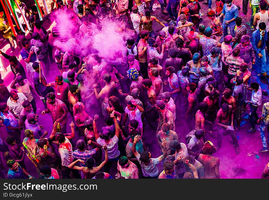 Colorful Croud