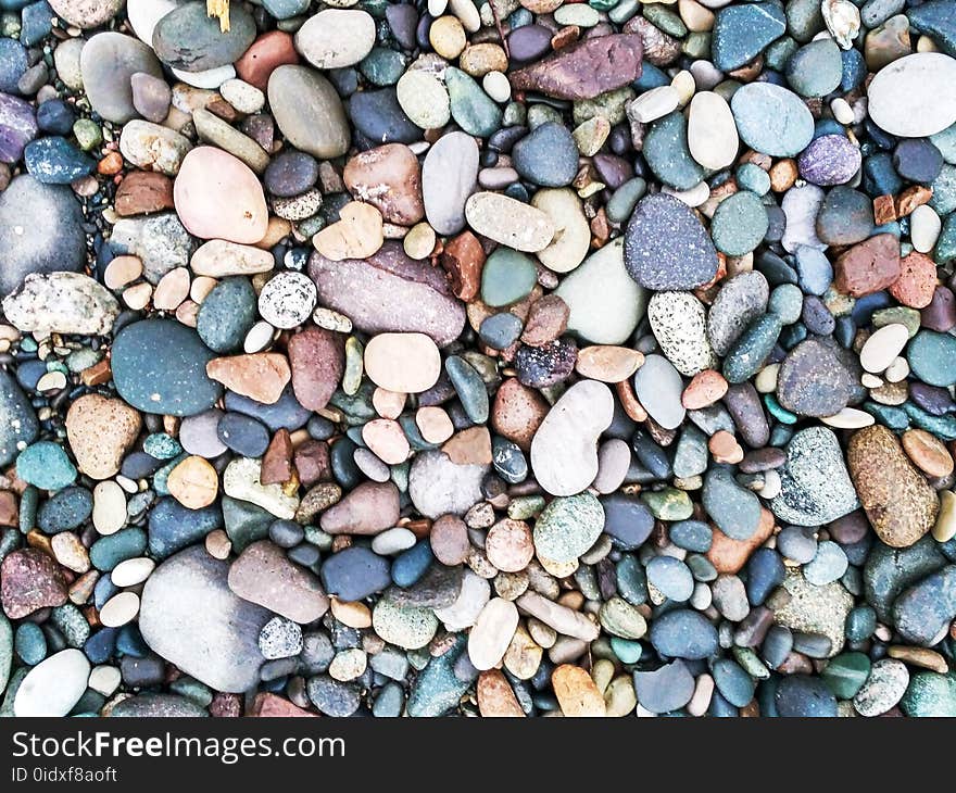 Assorted Colored Rocks