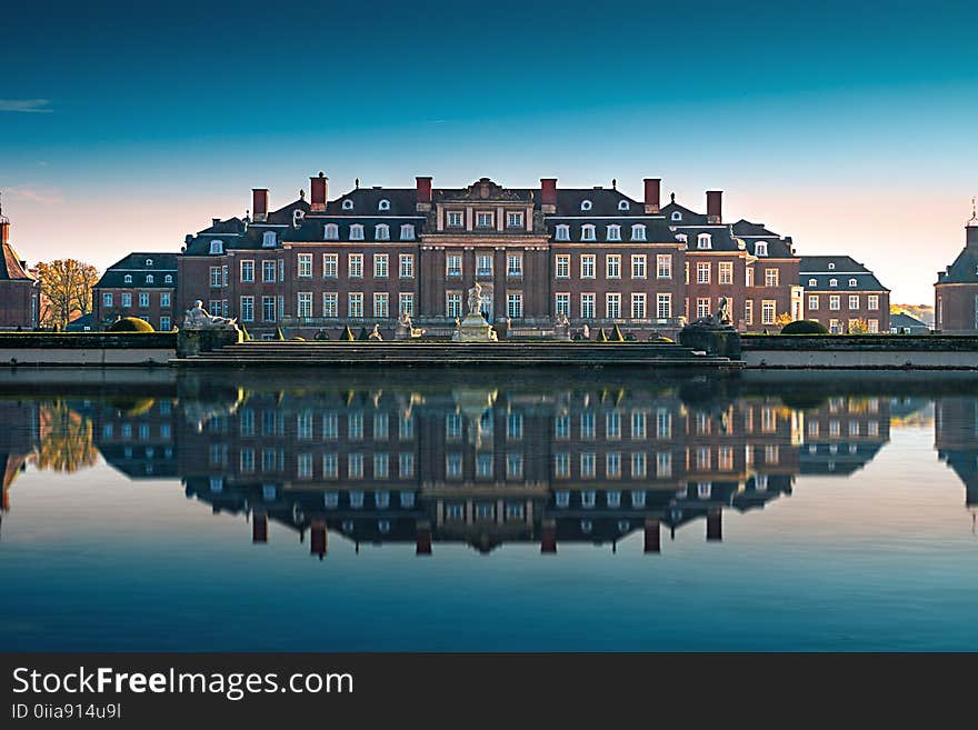 Reflection, Waterway, Water, Sky