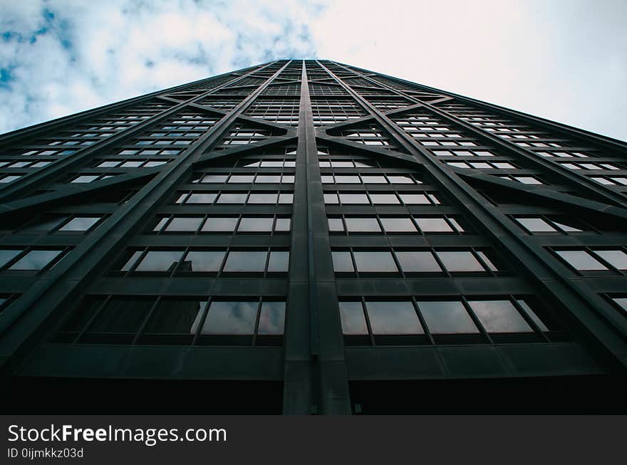 Low-angle Photography of Architectural Building