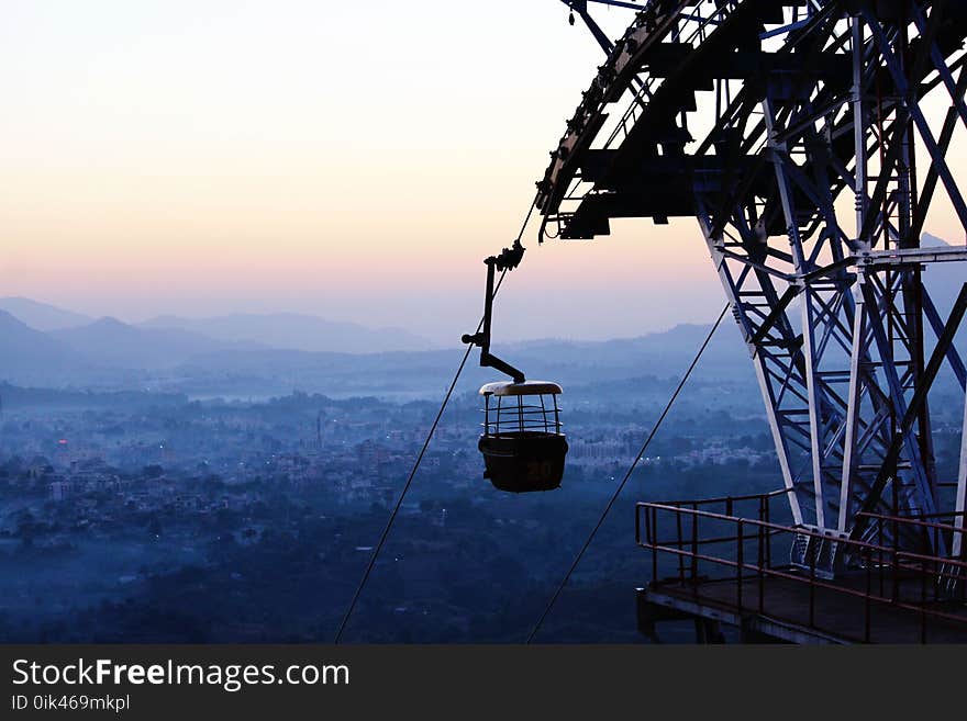 Blue, Cable, Car, Cables,