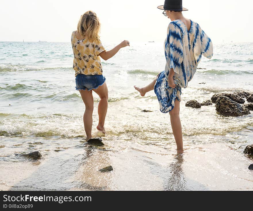 Women on Seashore