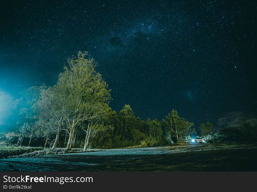 Backlit, Clouds, Constellation, Dark