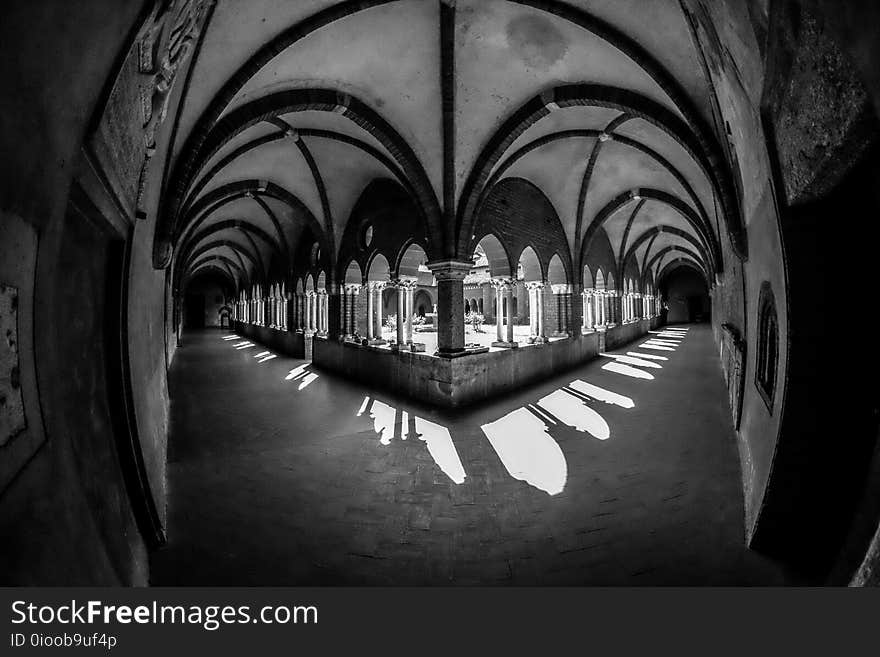 Arches, Architecture, Black