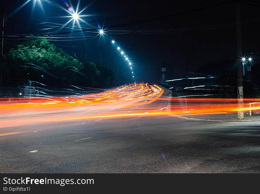 City, Evening, Expressway