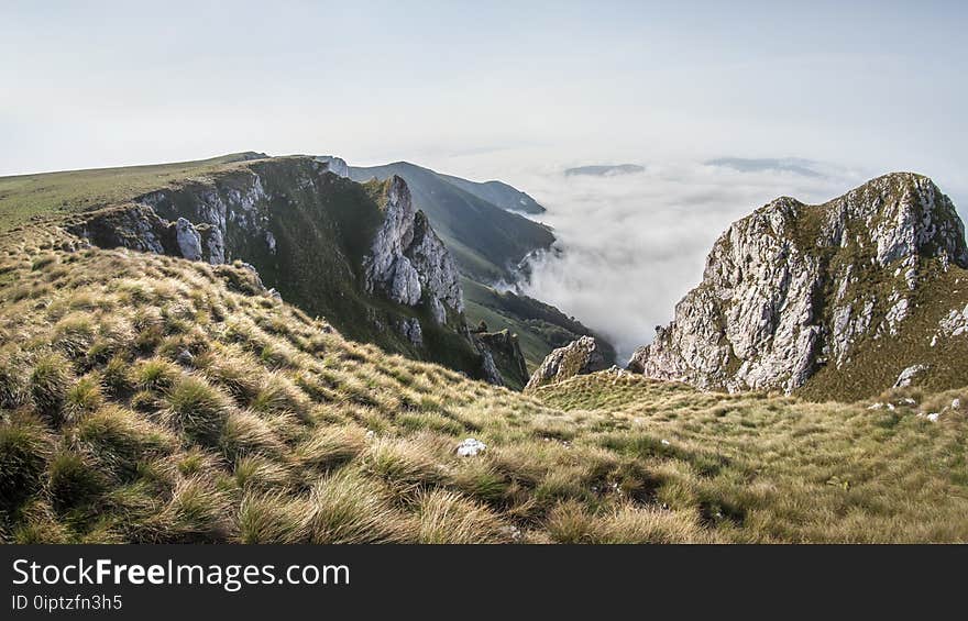 Scenic View of the Mountain