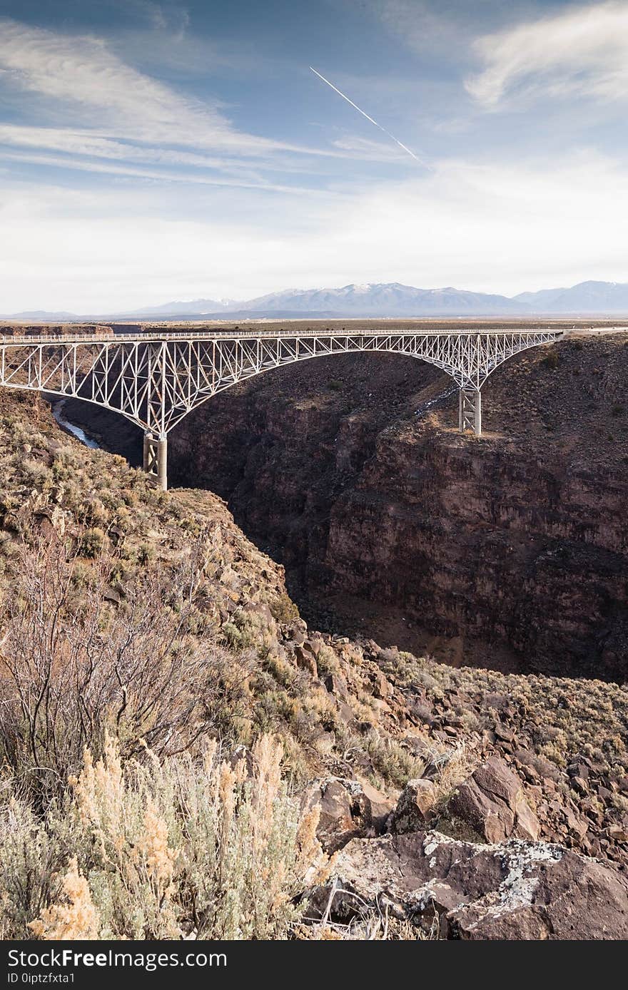 Architecture, Bridge, Canyon