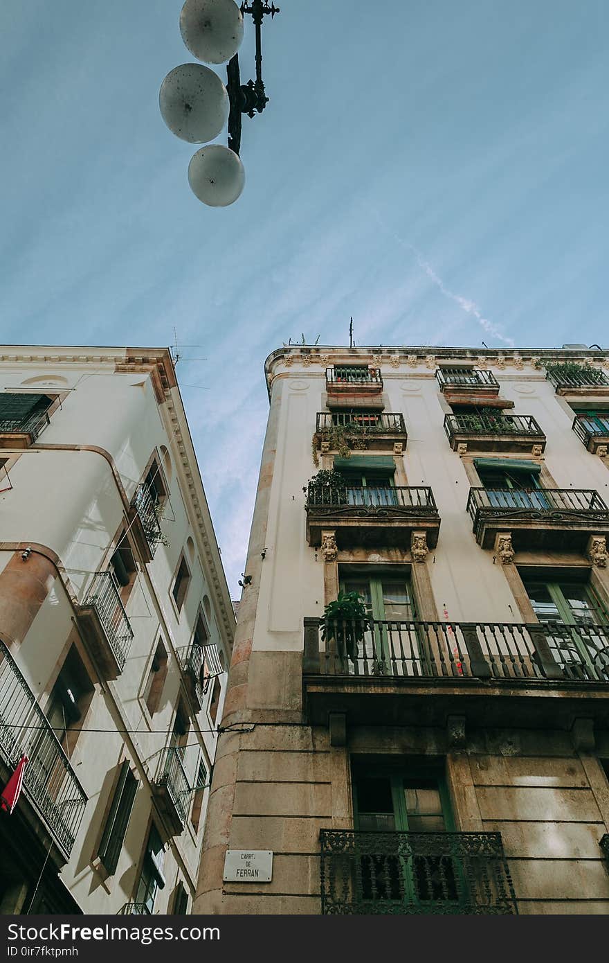 Low Angle Shot of Apartment Buildings