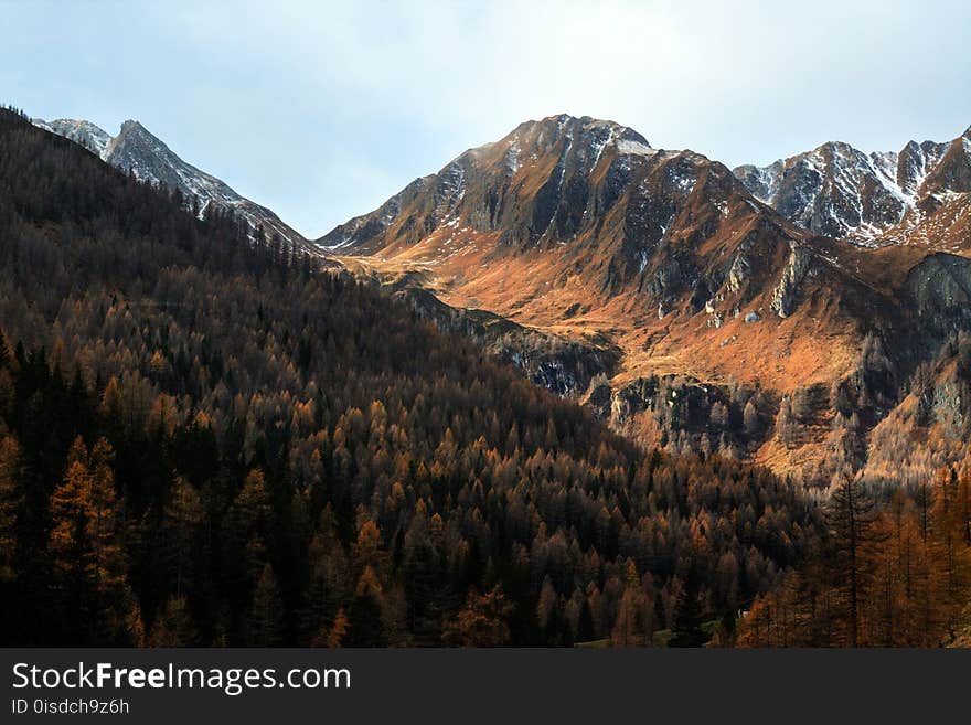 Scenic View of the Mountains