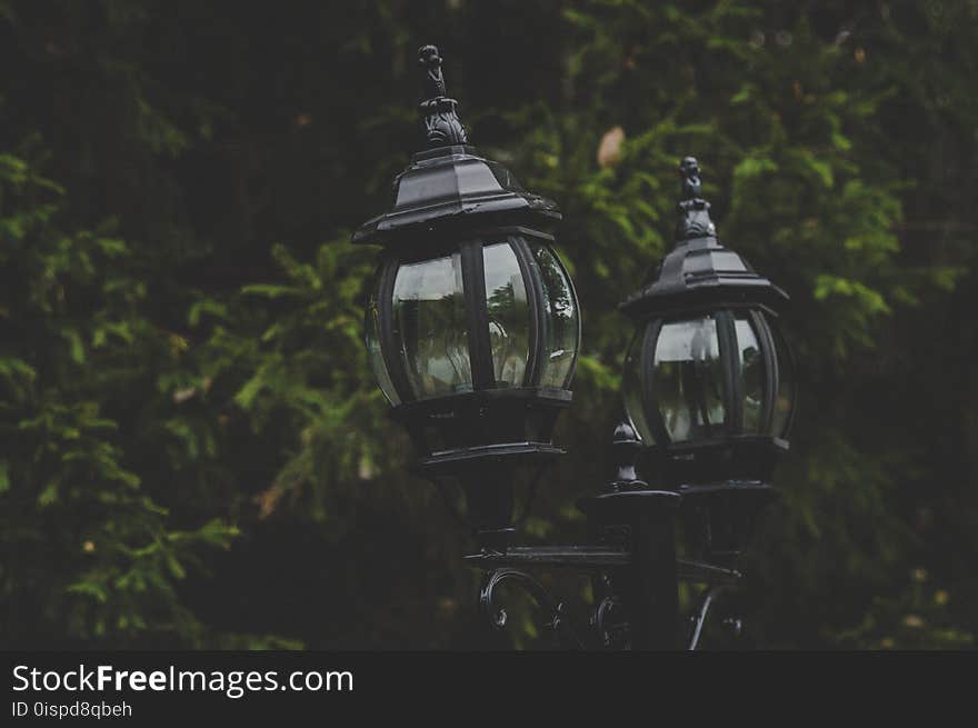 Black Street Lamps