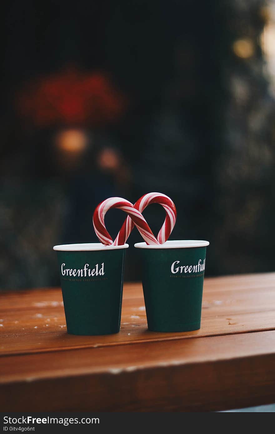 Green Greenfield Couple Cups