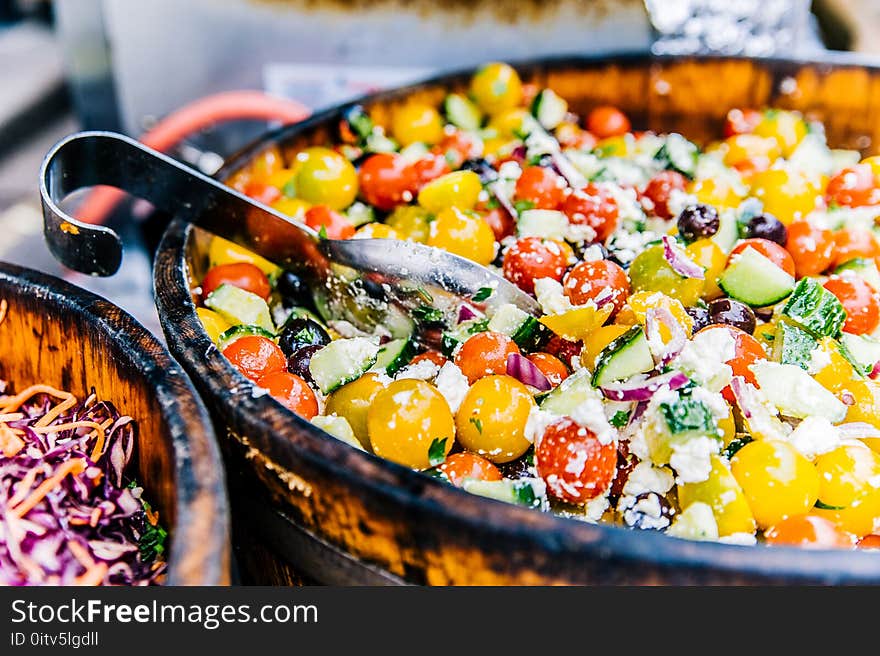 Salad Dish in Container