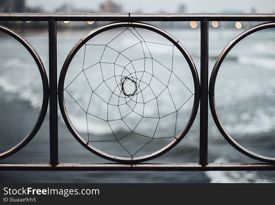 Close-up Photography of Railing