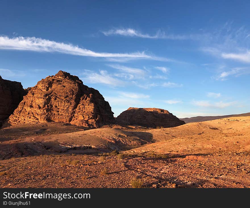 Landscape Photo of Desert Rock Formation