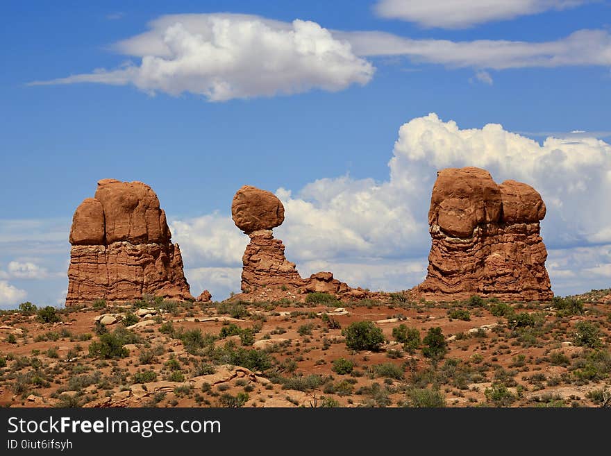 Rock, Sky, Ecosystem, Cloud