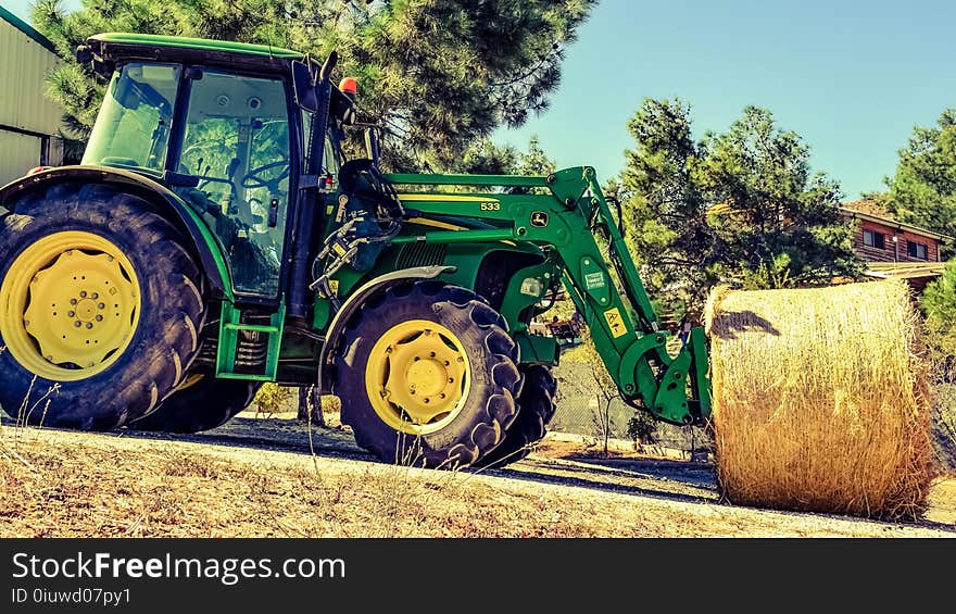 Tractor, Agricultural Machinery, Agriculture, Vehicle