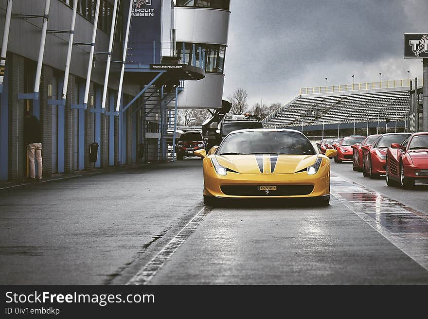 Yellow Coupe