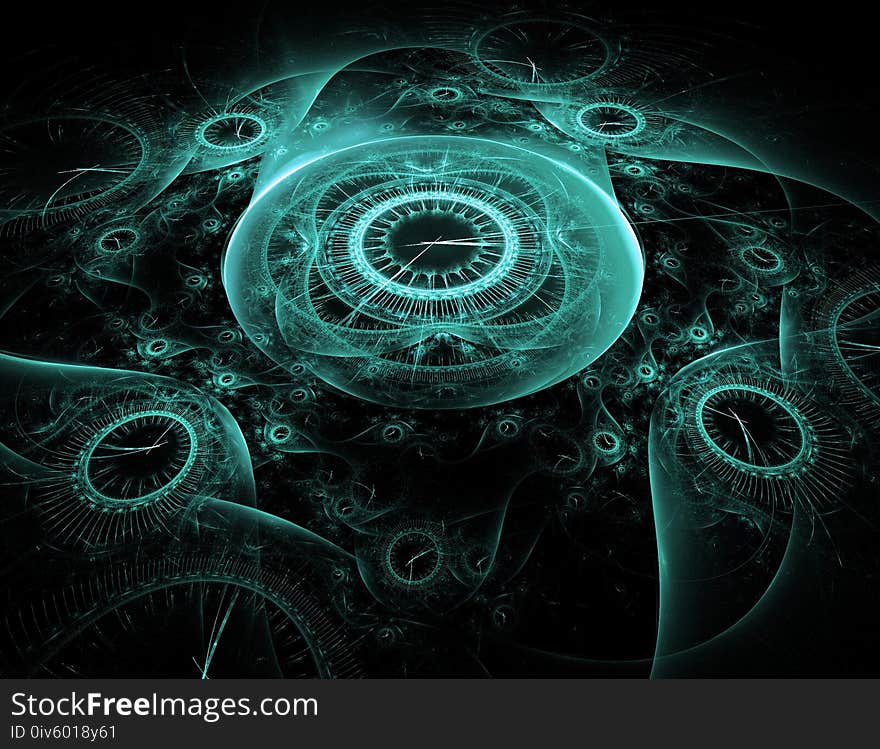 Fractal Art, Circle, Organism, Computer Wallpaper