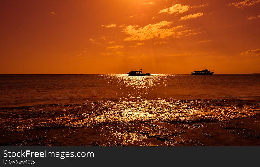 Sea, Horizon, Body Of Water, Sky