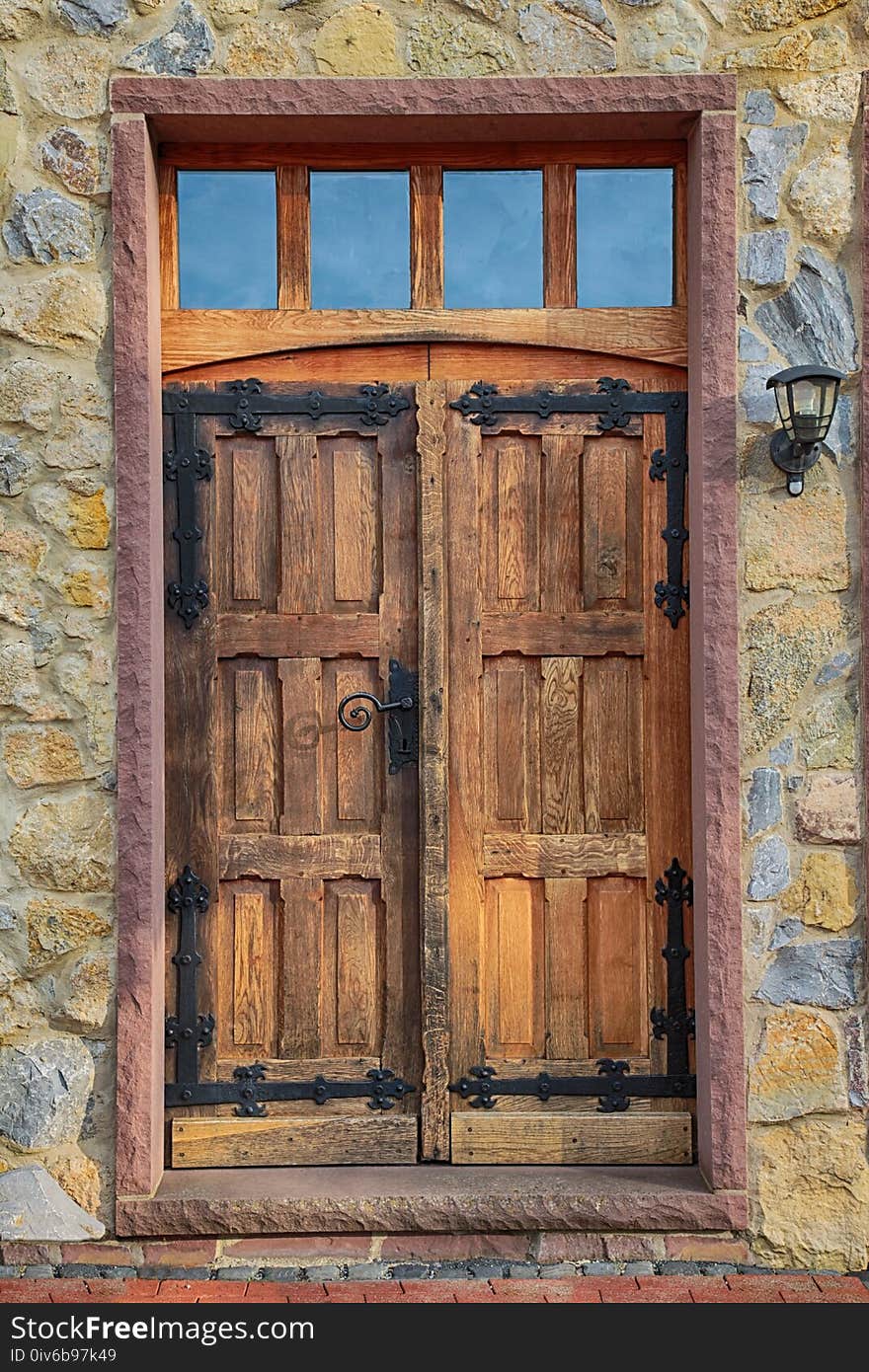 Door, Wall, Wood, Window