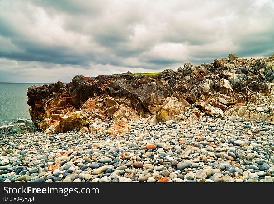 Shore, Sea, Rock, Coast