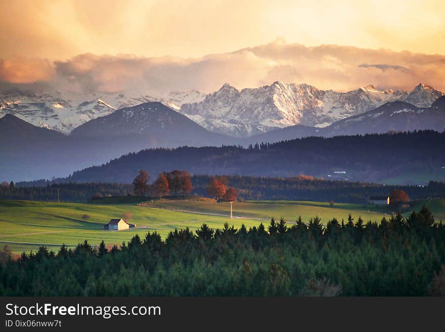 Nature, Mountain Range, Sky, Highland