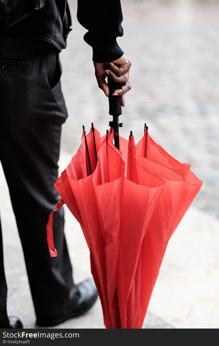 Red umbrella