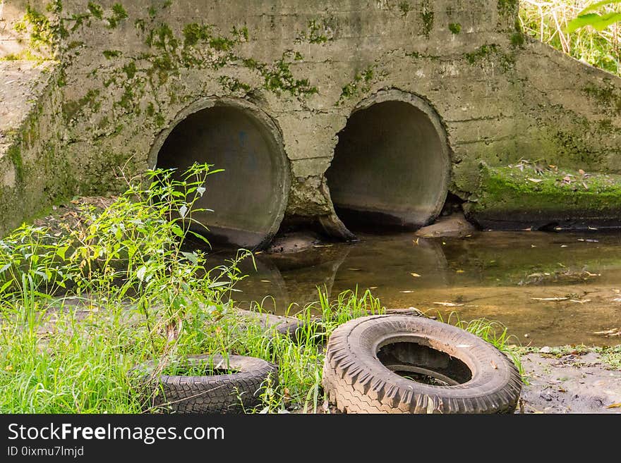 Old Drain Pipe