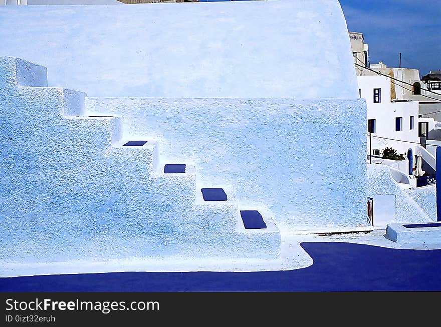 Santorini details and street view