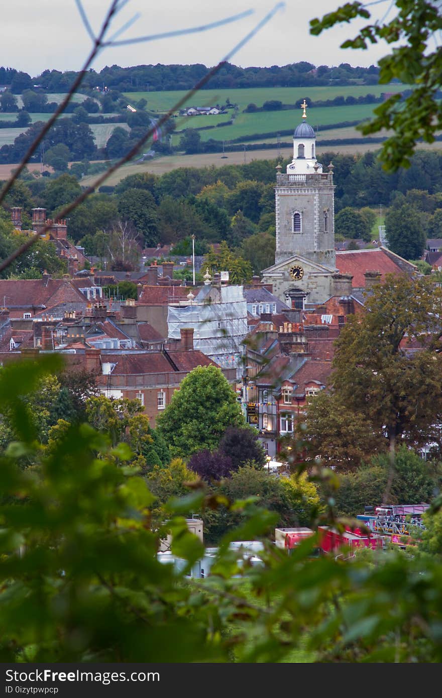 Blandford Spire Through The Trees