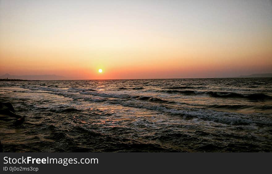 Sea, Horizon, Sky, Shore