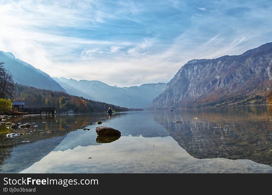 Reflection, Sky, Water, Lake