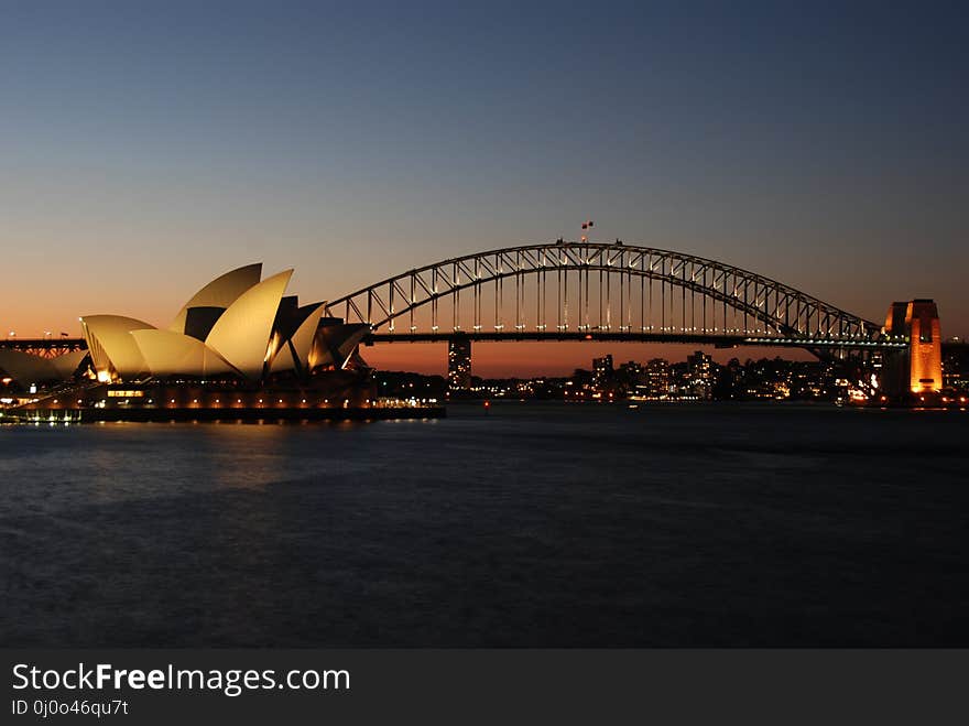 Bridge, Landmark, Structure, Sky