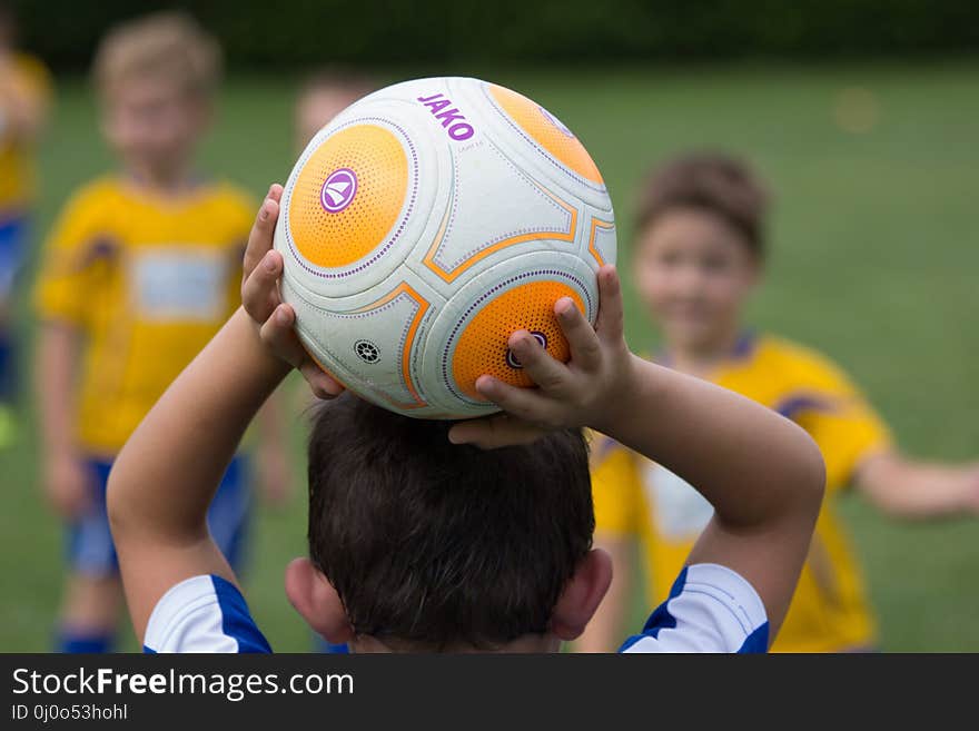 Sports, Yellow, Football, Player