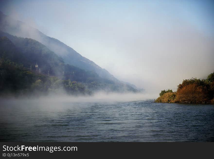 Water, Mist, Nature, Body Of Water