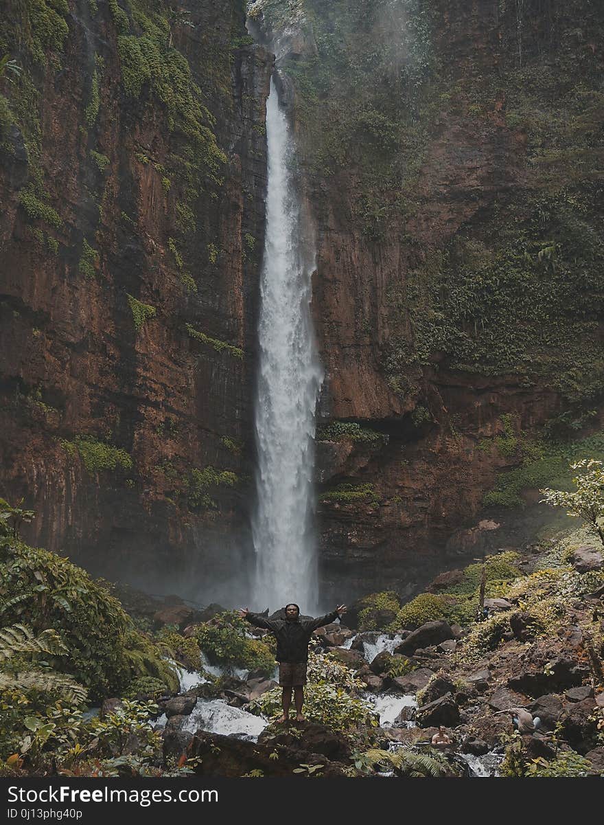 Waterfall, Nature, Body Of Water, Nature Reserve