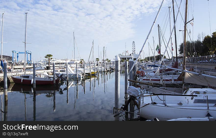 Marina, Harbor, Waterway, Dock