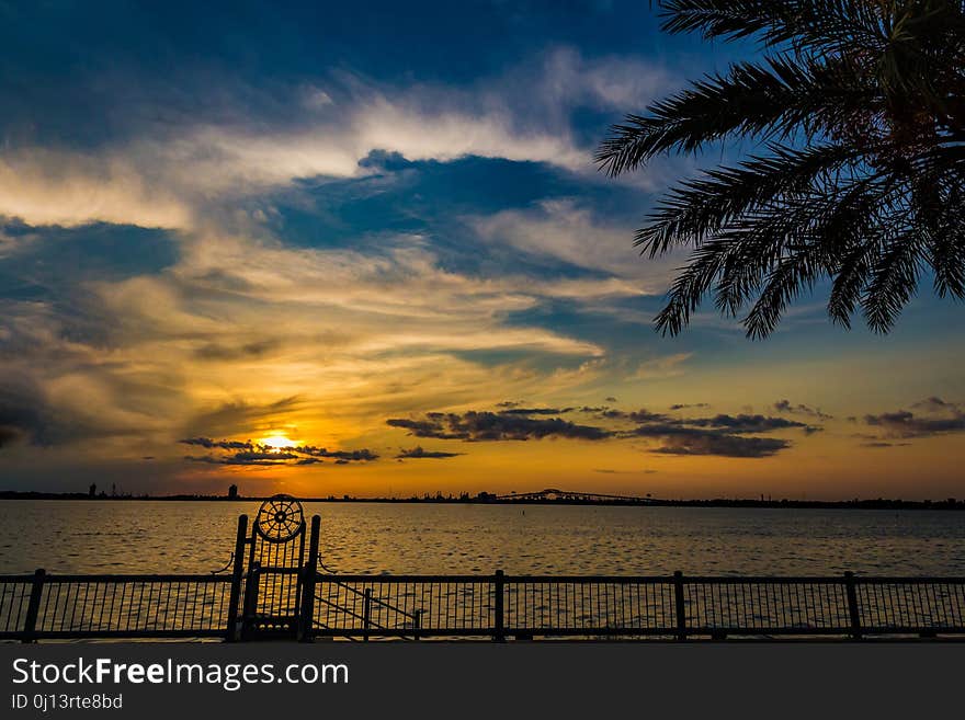 Sky, Horizon, Sunset, Sea