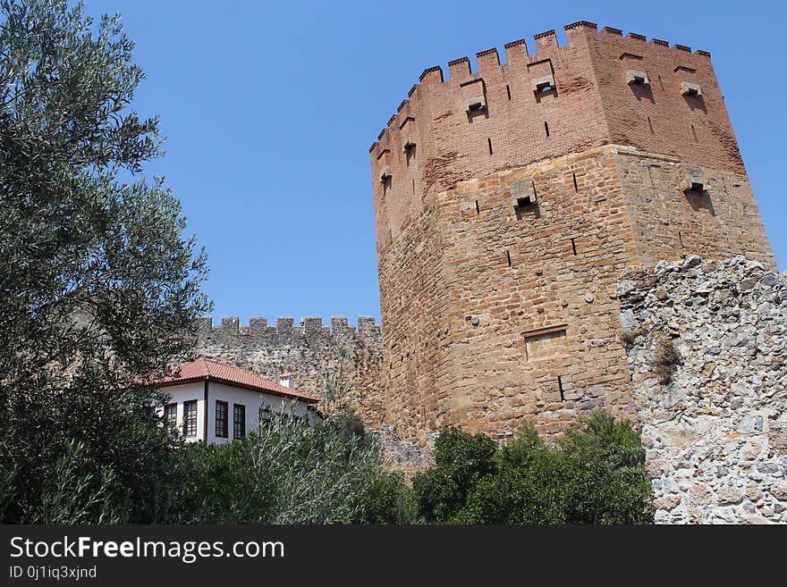 Historic Site, Medieval Architecture, Castle, Sky