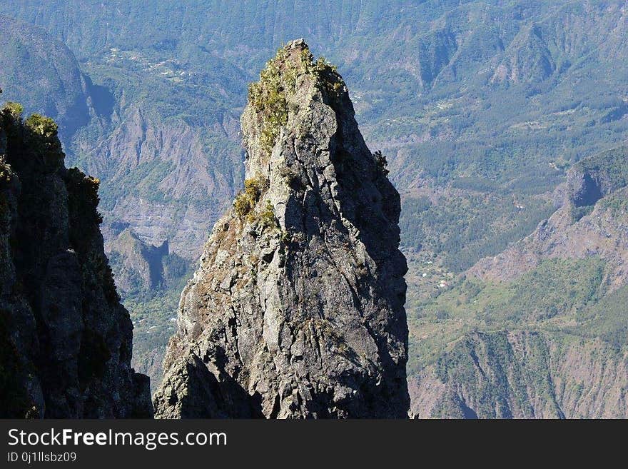 Rock, Mountainous Landforms, Mountain, Ridge