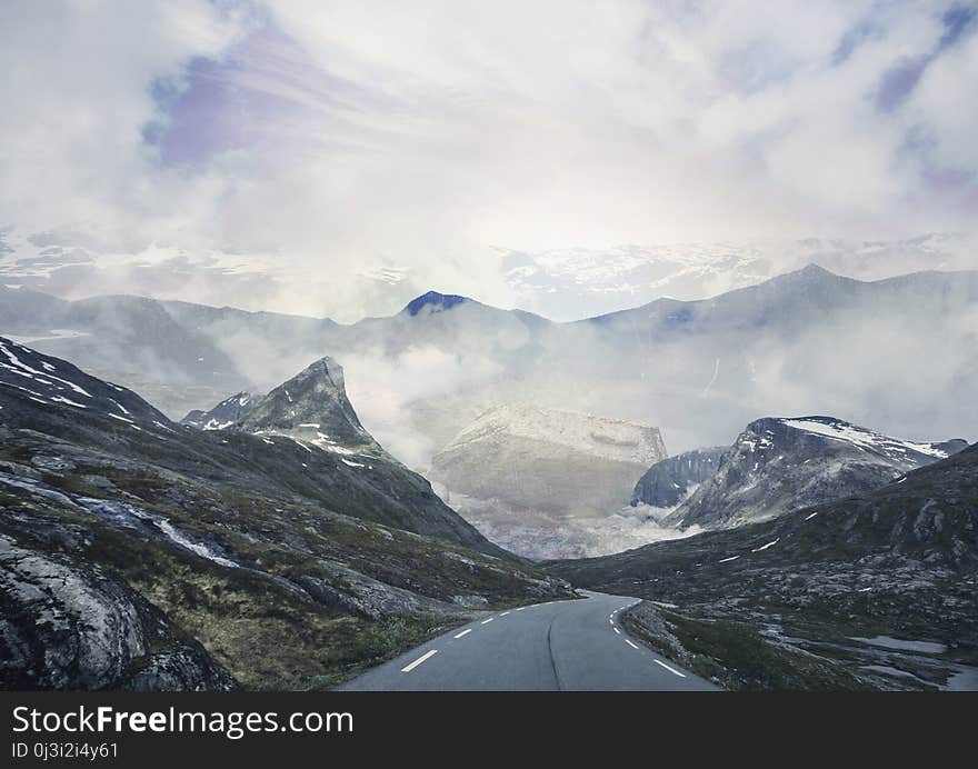 Mountainous Landforms, Mountain Range, Mountain, Highland