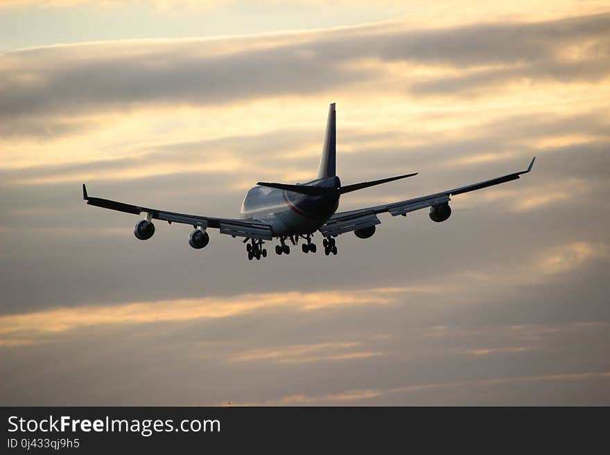 Airplane, Sky, Airline, Airliner