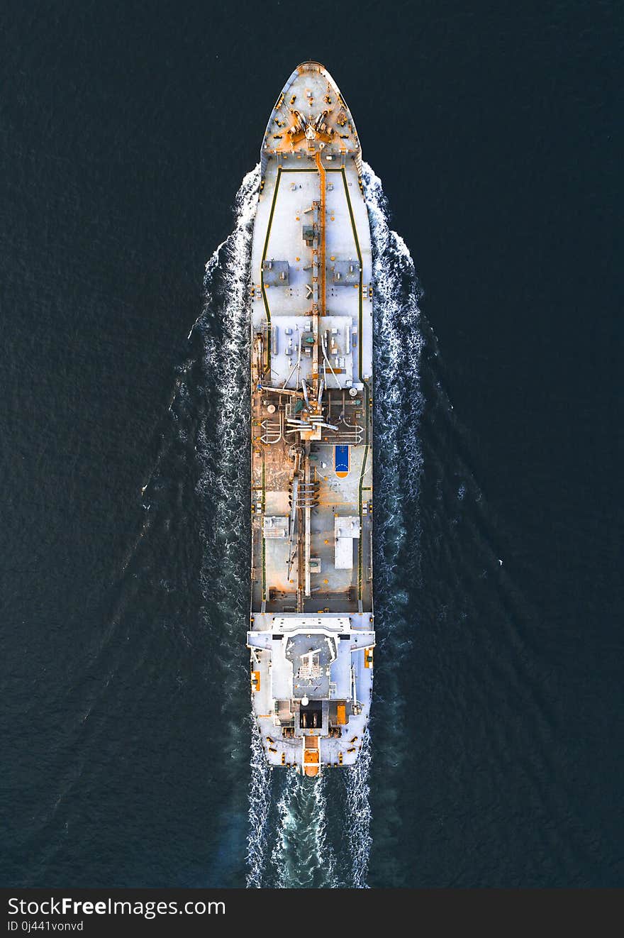 Boat Aerial View