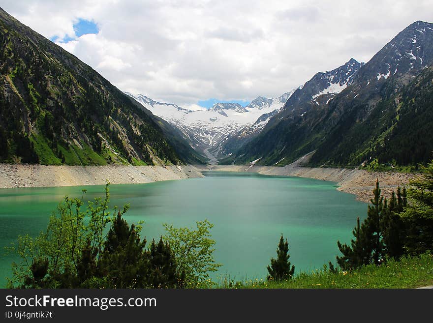 Nature, Highland, Mountain, Lake