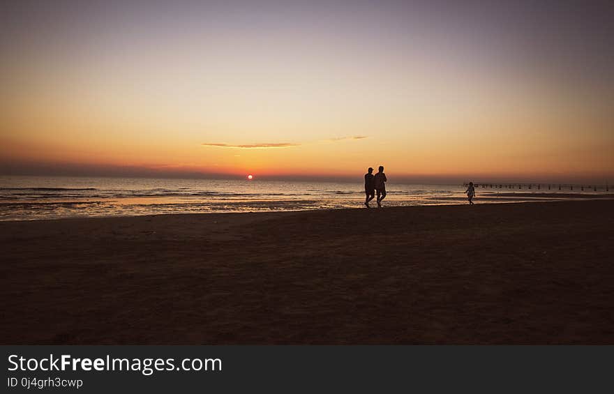 Sea, Body Of Water, Horizon, Sky