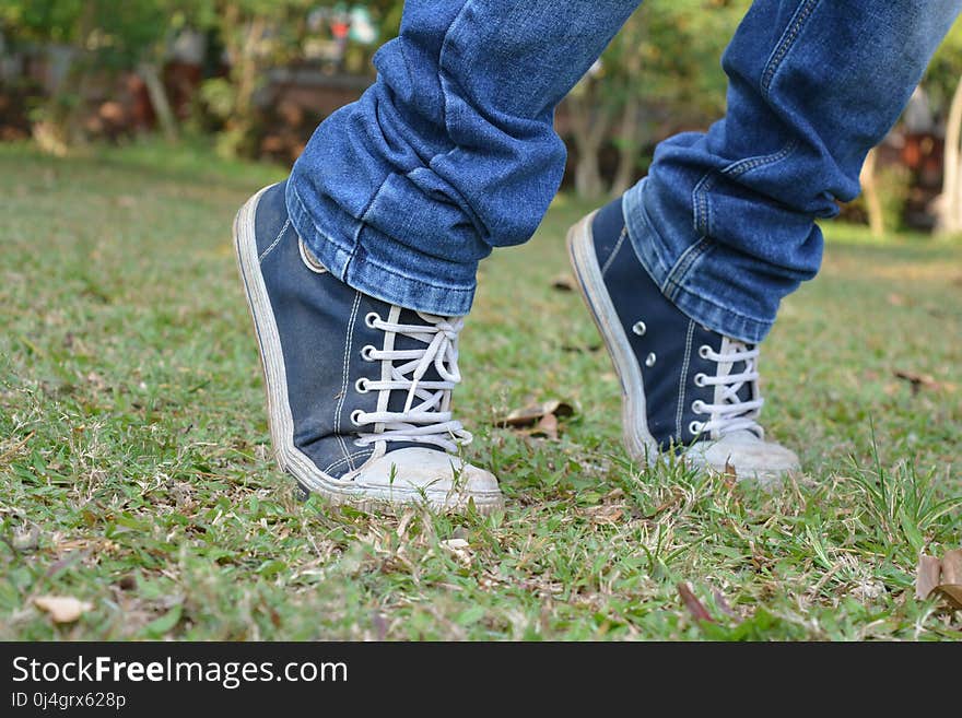 Footwear, Photograph, Grass, Shoe