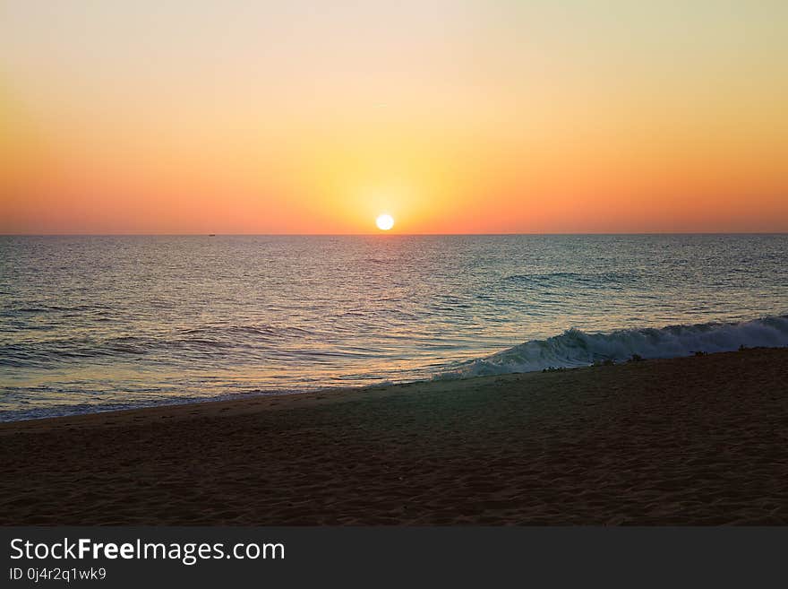 Sea, Horizon, Sky, Body Of Water