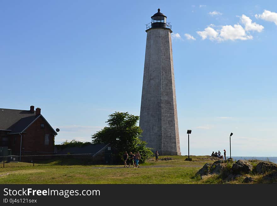 Lighthouse, Tower, Beacon, Sky