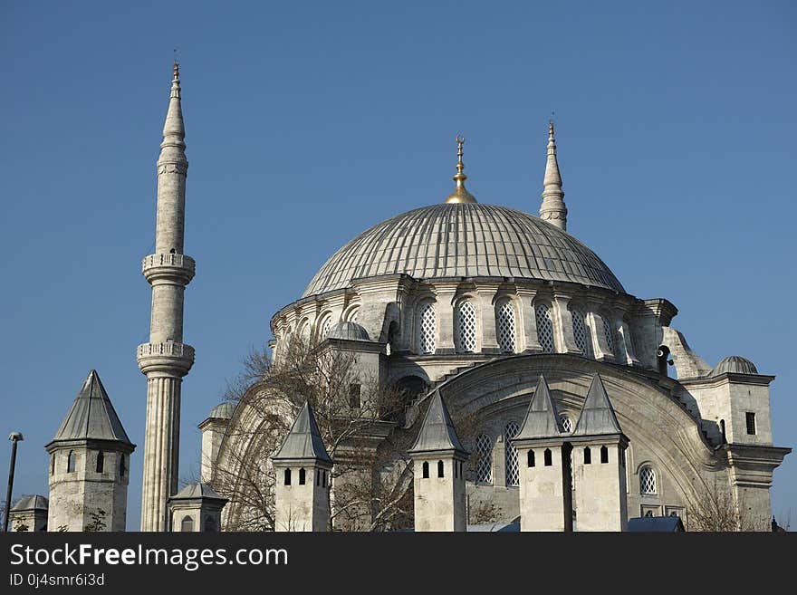 Mosque, Landmark, Byzantine Architecture, Building