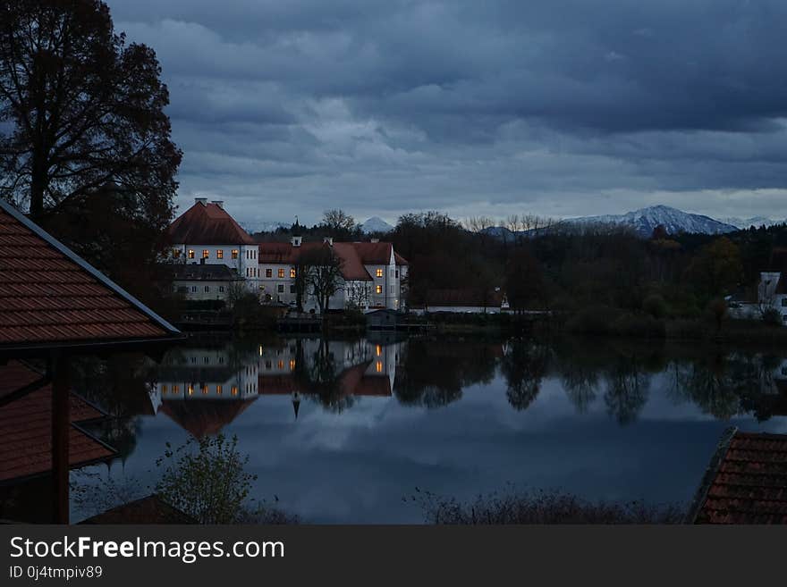 Reflection, Sky, Cloud, Water